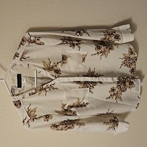 Small Simply Styled button-up blouse